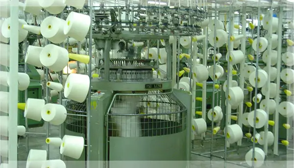 Circular knitting / Warp knitting